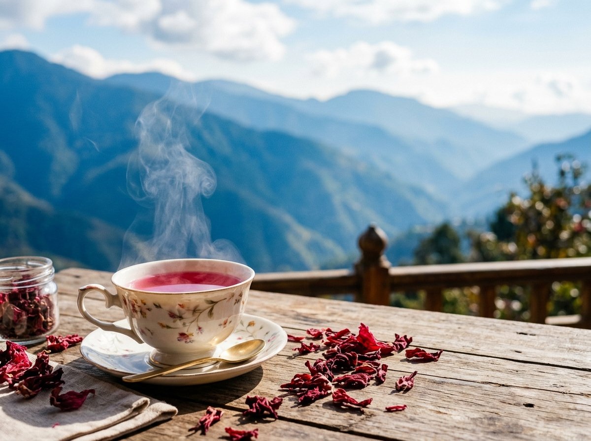 Buransh and Rhododendron Teas
